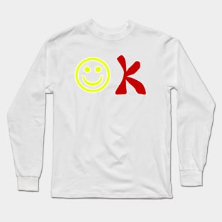 ok Long Sleeve T-Shirt